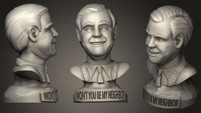 Mr Rogers Bust